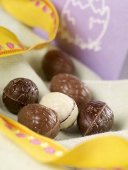 Sugar free &amp; Gluten Free Belgian Chocolate Easter Eggs - MILK ONLY